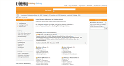 Desktop Screenshot of katalog-eintrag.de